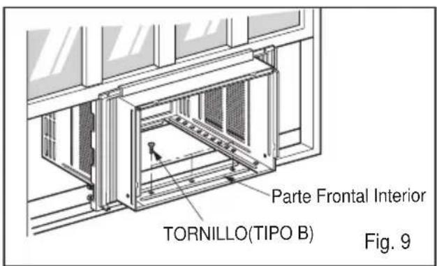 Parte Frontal Interior TORNILLO(TIPO B) Fig. 9