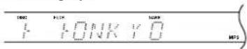 Integra CDC-3.4 - While playback is stopped, press the folder [4] button. - 1