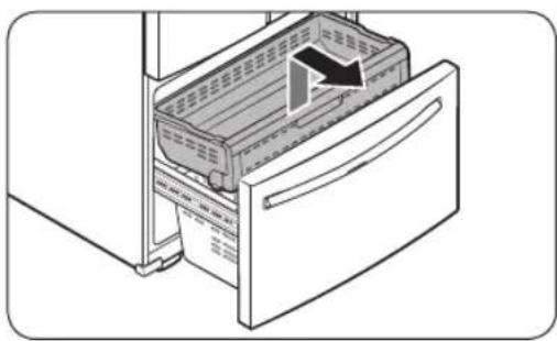 SAMSUNG RF28T5001SR - Bac supérieur - 1