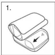 Walgreens WGNBPW-910A - INSTALLING BATTERIES - 1
