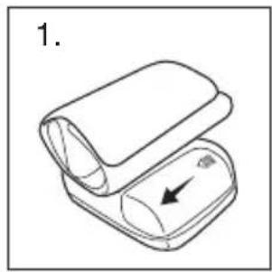 Walgreens WGNBPW-520 - INSTALLING BATTERIES - 1