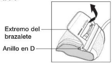 Extremo del brazalete Anillo en D