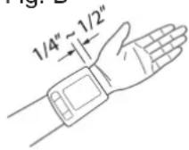 Walgreens BPW-410-WGN - APPLYING THE CUFF - 2