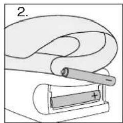 Walgreens BPW-410-WGN - INSTALLING BATTERIES - 2
