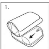 Walgreens WGNBPW-920 - INSTALLING BATTERIES - 1