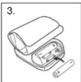 Walgreens WGNBPW-920 - INSTALLING BATTERIES - 3