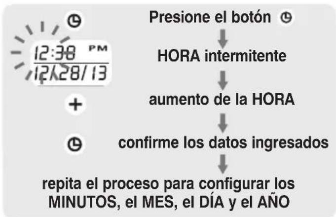 Walgreens WGNBPW-710 - PROCEDIMIENTO DE CONFIGURACIÓN DE FECHA Y HORA - 1