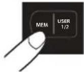 Walgreens WGNBPA-750 - To use the memory function: - 2