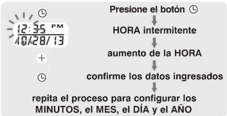 Walgreens WGNBPA-730 - PROCEDIMIENTO DE CONFIGURACIÓN DE FECHA Y HORA - 2