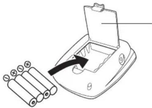 Walgreens WGNBPA-540 - INSTALACIÓN DE LAS PILAS - 1