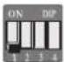 AccessPRO XBS-CAN-AC-800 - Dip-switch set up - 2