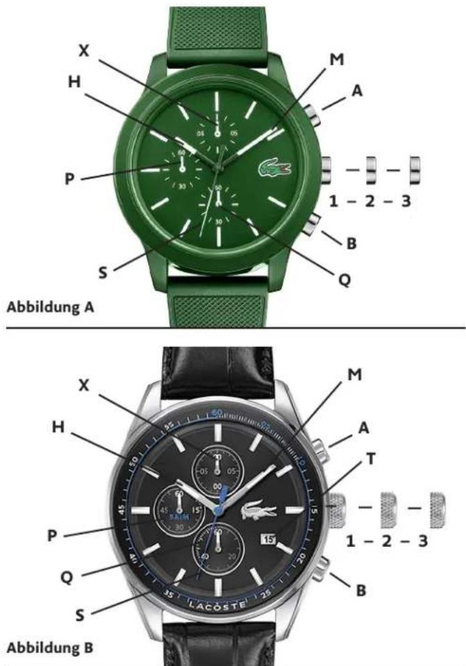 Lacoste 12.12 2010765 - ANALOG-CHRONOGRAPHEN - TYP B - 1