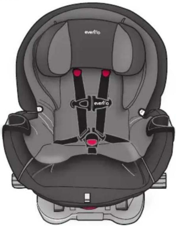 Evenflo Triumph - Rear-facing\* - 1
