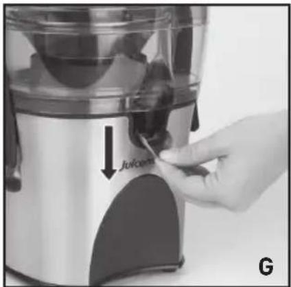 JUICEMAN JM480S - PARA ARMAR EL EXTRACTOR DE JUGO - 2