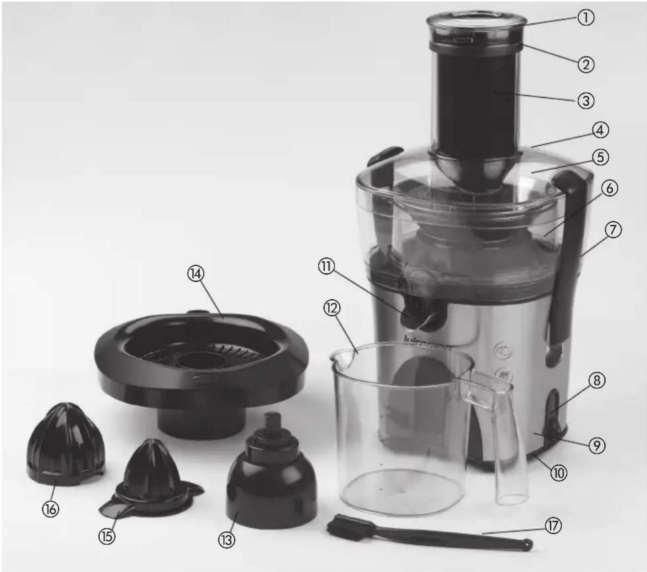 JUICEMAN JM480S - CONOZCA SU EXTRACTOR DE JUGO Y EXPRIMIDOR DE CÍTRICOS - 1