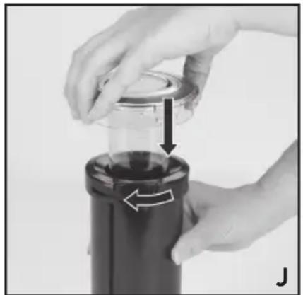 JUICEMAN JM480S - USO DE LOS ACCESORIOS PARA EMPUJAR ALIMENTOS - 2