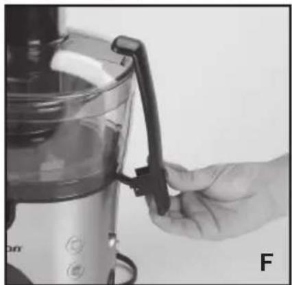 JUICEMAN JM480S - ASSEMBLING THE JUICE EXTRACTOR - 1