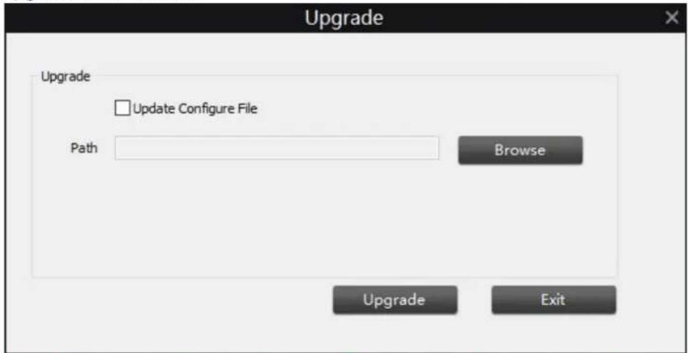Upgrade Update Configure File Path Browse Upgrade Exit
