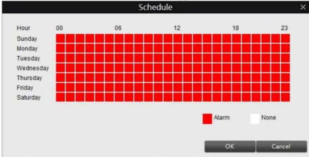 REOLINK C2 - Motion > Schedule - 1