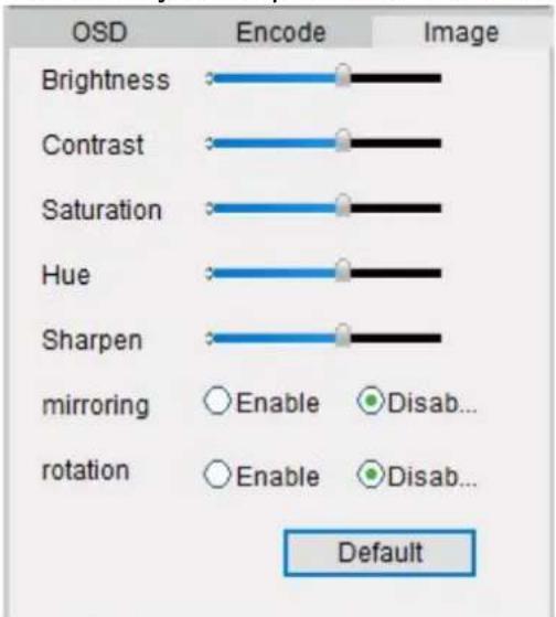 REOLINK C2 - Basic Settings > Image - 1