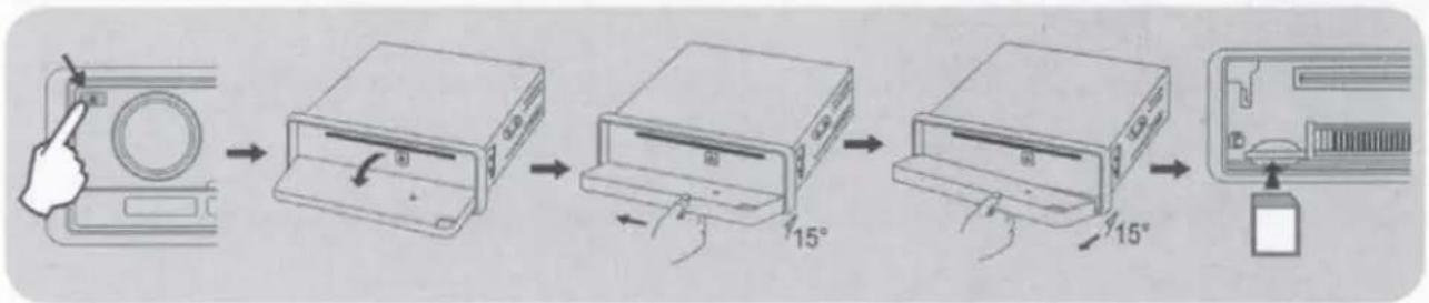 Furrion DV5700 - INSERT SD (MMC) CARD - 1