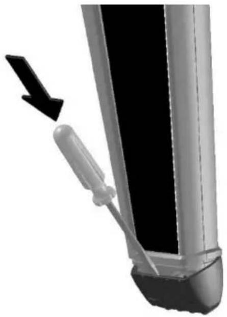 Amprobe AT-3500 - Sostituzione del puntale di protezione del ricevitore R-3500 - 1