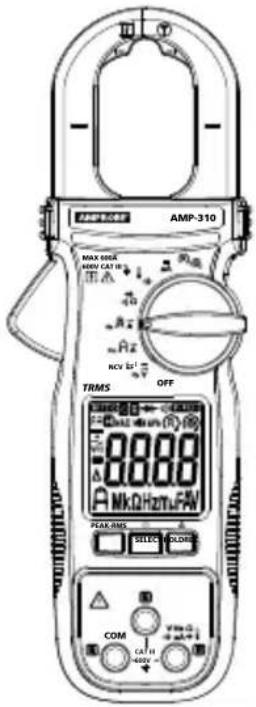 AMP-310 MAX 100% MAX CAT10 TRMS OFF 8888 MkΩHzmVFAW PLAK MΩS SELECT HOLDING COM