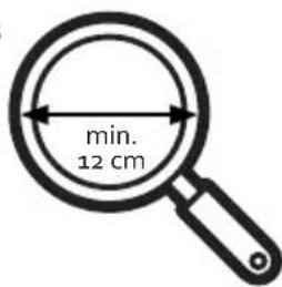 min. 12 cm
