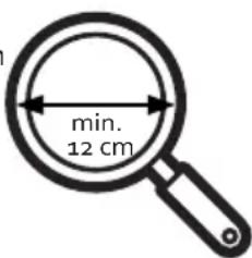 min. 12 cm