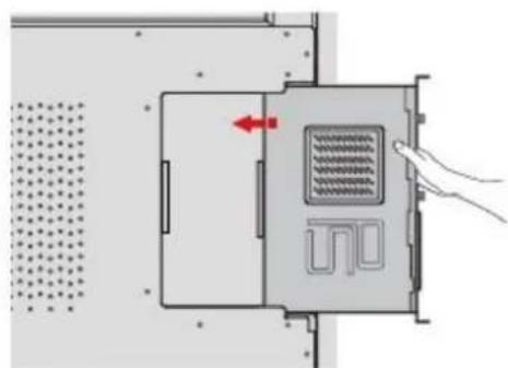 Avocor E8610 - Installing an OPS Module - 2