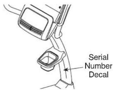 Serial Number Decal