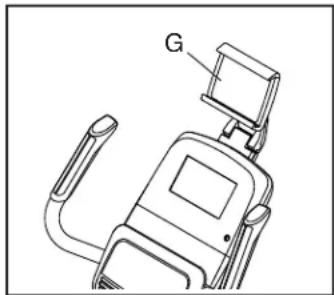 NordicTrack GX 4.6 Pro - HOW TO USE THE TABLET HOLDER - 1