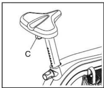 NordicTrack GX 4.6 Pro - HOW TO ADJUST THE LATERAL POSITION OF THE SEAT - 1