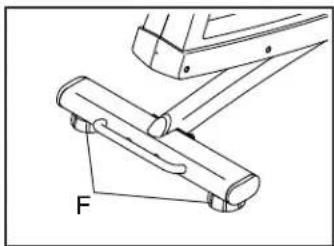 NordicTrack VR21 - HOW TO ADJUST THE PEDAL STRAPS - 2