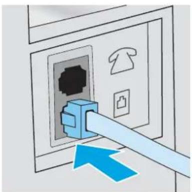 Illustration of a cable inserted into an electrical outlet with icons (no text or symbols)
