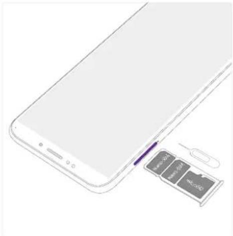 TP-LINK Neffos C9A - Insert Nano SIM cards and microSD card (optional) - 1