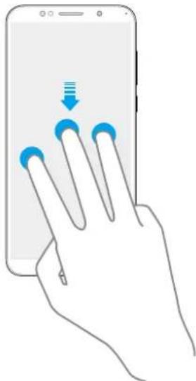 TP-LINK Neffos C9A - Touchscreen gestures - 8