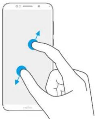 TP-LINK Neffos C9A - Touchscreen gestures - 7