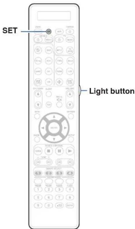 SET Light button