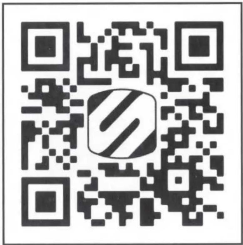 QR code with central logo, likely linking to a digital resource or website