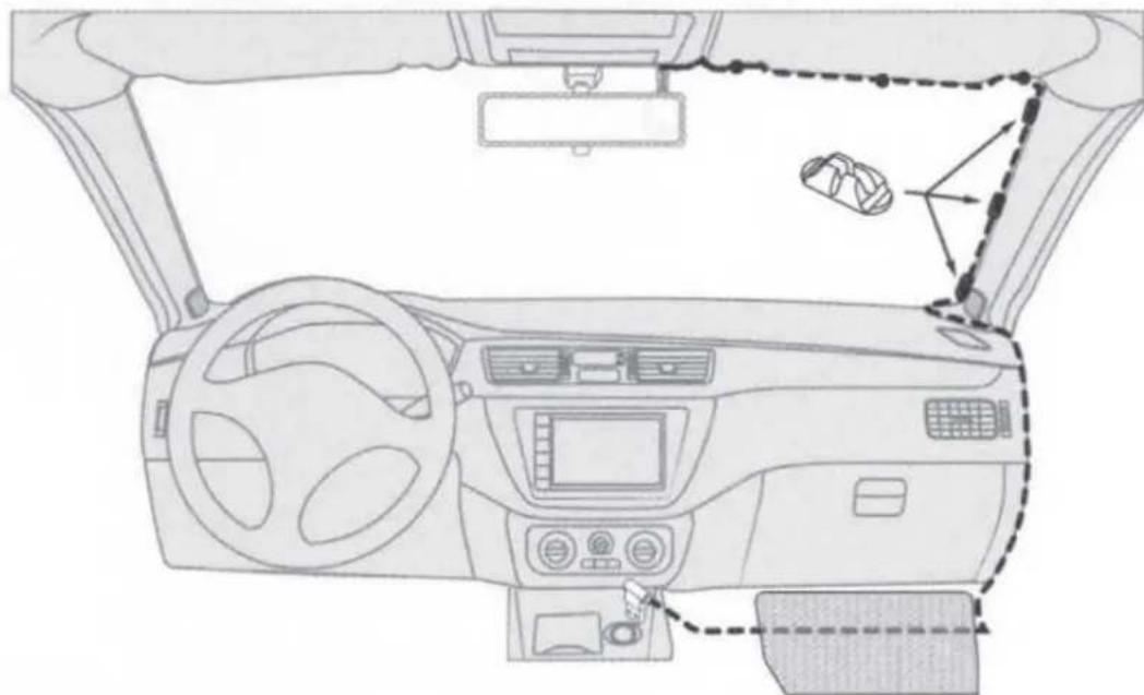 Scosche NEXS1 - Cable Routing - 2