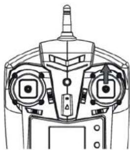Technical line drawing of a mechanical component with front and top views (no text or symbols)