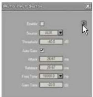 Auto Vector Sketch Enable Source: 40.0 Threshold: 40.0 Auto Gain Attack: 26.67 ms Release: 26.67 ms Free Time: 18000.0 fps Gain Time: 25.0 ms