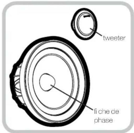 tweeter fiche de phase