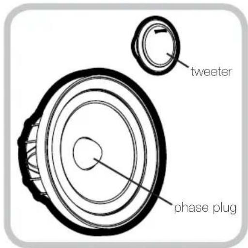tweeter phase plug