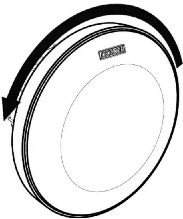 KICKER Q-Class 41QSS654 - MONTAJE DE LA REJILLA - 2