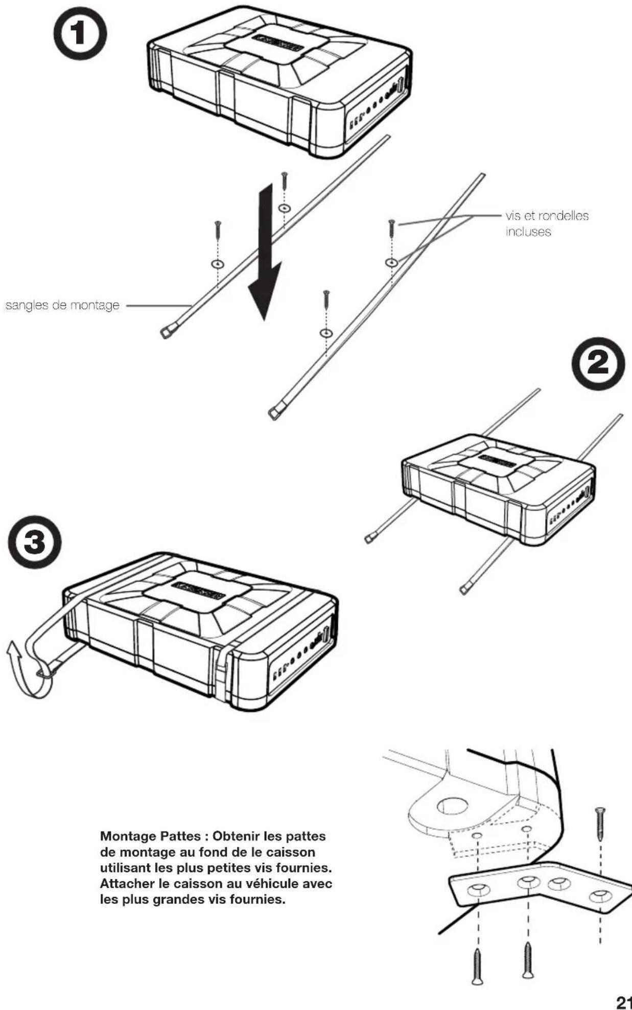 KICKER Hideaway HS8 - Modèle: HS8 - 1