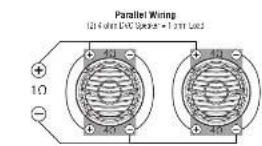 Rockford Fosgate Prime RM110D2B - Wiring Configurations - 2