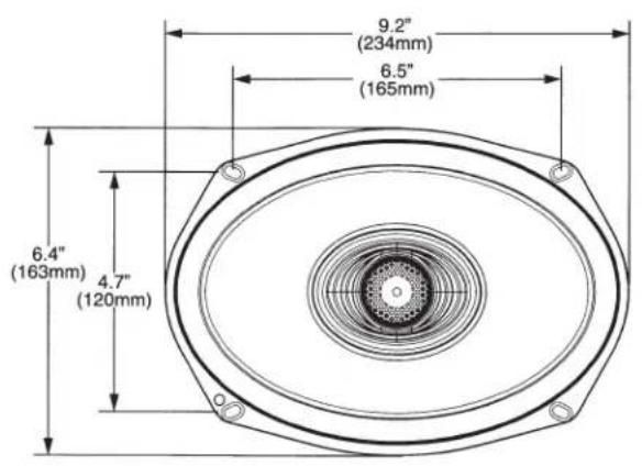 9.2" (234mm) 6.5" (165mm) 6.4" (163mm) 4.7" (120mm)