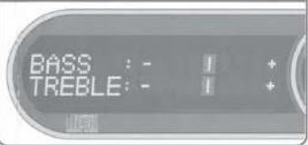 BASS : - TREBLE: -